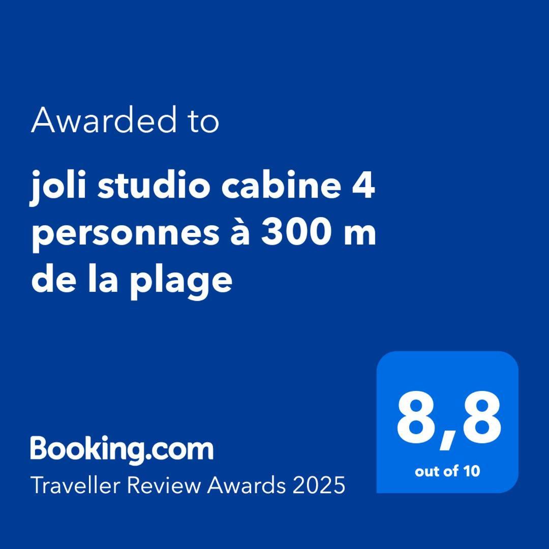 Joli Studio Cabine 4 Personnes A 300 M De La Plage Argelès-sur-Mer Zewnętrze zdjęcie
